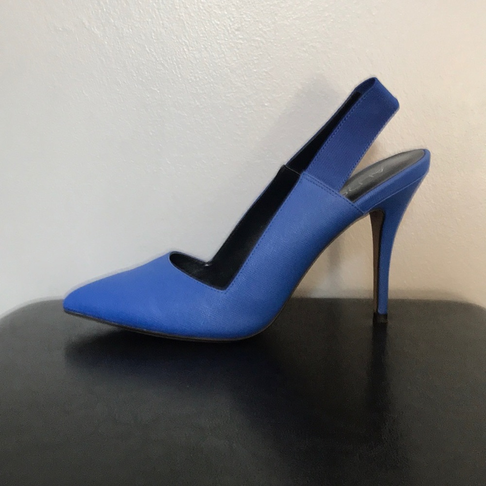 ALDO leather slingback heels